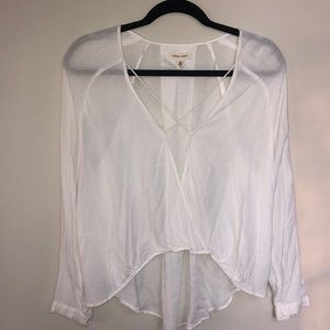 Silence + Noise long sleeve top